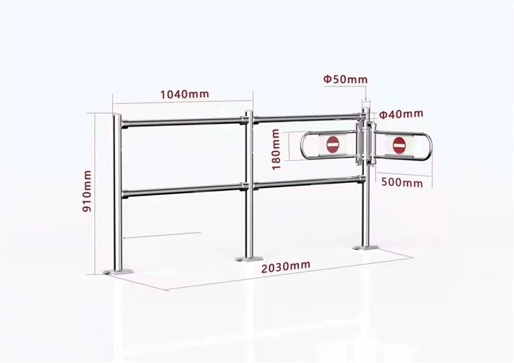 Cash Register Guardrail And Stopper
